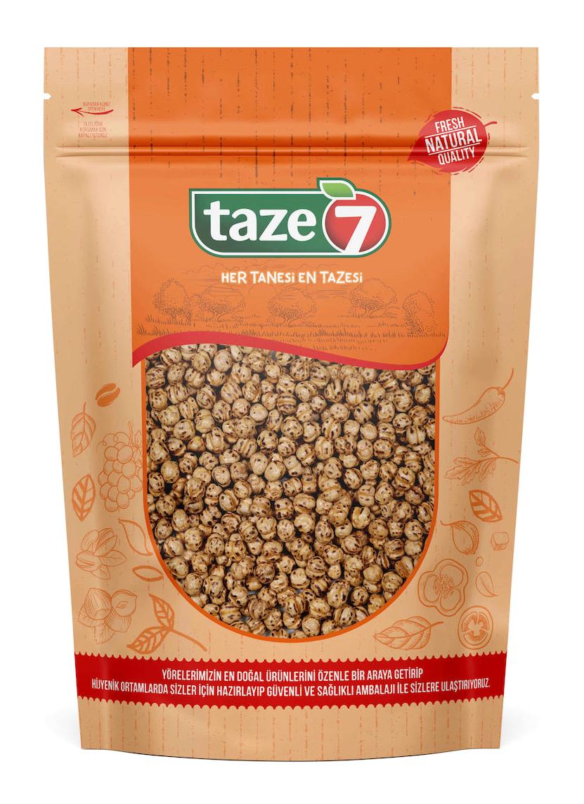 Taze7 Çifte Kavrulmuş Sarı Leblebi 1 kg