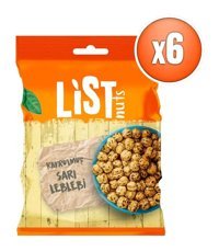 List Nuts Kavrulmuş Sarı Leblebi 6x90 gr