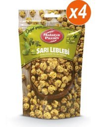 Malatya Pazarı Çifte Kavrulmuş Sarı Leblebi 4x180 gr