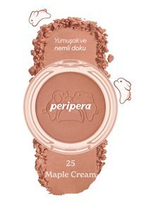 Peripera Pure Blushed Sunshine Cheek 25 Maple Cream Doğal Toz Allık