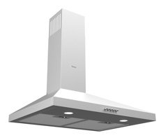 Ferre D019 283 m³ Emiş Gücü 60 cm Paslanmaz Çelik Bacalı Duvar Tipi Davlumbaz Beyaz