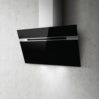Elica Stripe Lux 265 m³ Emiş Gücü 60 cm Cam Bacasız Duvar Tipi Davlumbaz Siyah
