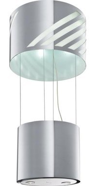 Franke Apollo - FUD 5007 I XS 240 W 520 m³ Emiş Gücü 50 cm Paslanmaz Çelik Karbon Filtreli Ada Tipi Davlumbaz Gri