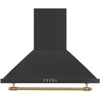 Ferre D021 100 W 650 m³ Emiş Gücü 60 cm Paslanmaz Çelik Karbon Filtreli Bacalı Duvar Tipi Davlumbaz Siyah
