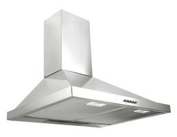 Çetintaş 1601 190 W 350 m³ Emiş Gücü 60 cm Paslanmaz Çelik Karbon Filtreli Bacalı Duvar Tipi Davlumbaz Gri