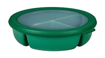 Mepal Bento Bowl Bölmeli Yuvarlak Plastik Saklama Kabı 2x1 lt