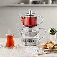 Aryıldız Unique Cam Çaydanlık Şeffaf