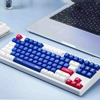 Inphic K9 İngilizce Q Kablolu Mavi Gaming Klavye