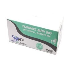 Marin Mini Boy 44x45 cm Çöp Poşeti 50x40 Adet Siyah