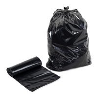 Nistabolje Endüstriyel Jumbo Boy 75x90 cm Çöp Poşeti 10x10 Adet Siyah