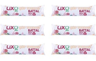 Lixo Battal Boy 75x90 cm Çöp Poşeti 6x10 Adet Mavi