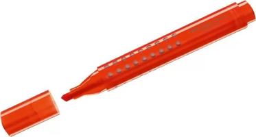 Faber-Castell Grip 1543 Şeffaf Turuncu Kesik Uçlu Fosforlu Kalem