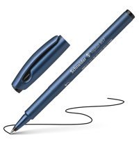 Schneider Topball 857 Plastik Tek Renkli 0.6 mm İğne Uçlu Siyah Tükenmez Kalem