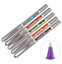Uni-Ball Ub-157 Metal 4 Renkli 0.7 mm İğne Uçlu 5'li Tükenmez Kalem Seti