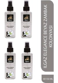 Ilgaz Elegance Beyaz Zambak Sprey Plastik Şişe Kolonya 4x150 ml