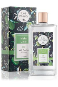 Bee Beauty Misket Limon Cam Şişe Kolonya 200 ml