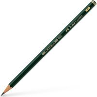 Faber-Castell 9000 Köşeli Siyah F Kurşun Kalem