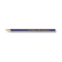 Faber-Castell 2'li Köşeli Siyah 5B Kurşun Kalem Seti