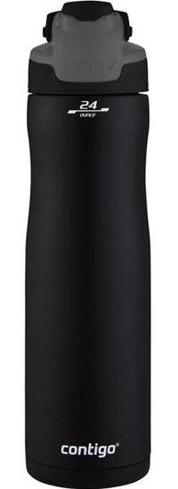 Contigo Chill Autoseal Siyah Paslanmaz Çelik Spor Matara 720 ml