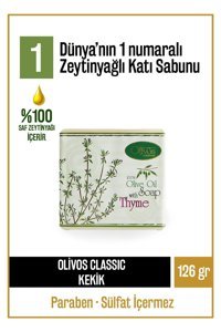 Olivos Organik Antibakteriyel Kekik Katı Sabun 126 gr