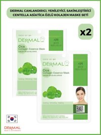 Dermal Cica Collegen Essence Kağıt Yüz Maskesi 2x23 gr