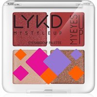 Lykd 535 Rosy Glamour Toz Mat Sedefli Far Paleti