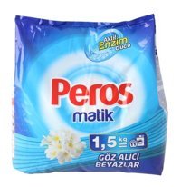 Peros Matik Beyazlar İçin 11 Yıkama Toz Deterjan 1.5 kg