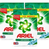 Ariel Dağ Esintisi Beyazlar İçin 120 Yıkama Toz Deterjan 3x6 kg