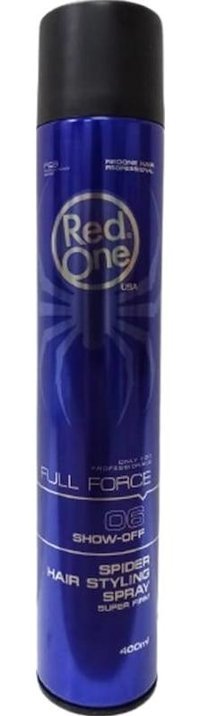 Red One Full Force 06 Show-Off Spider Islak Görünümlü Provitaminli Güçlü Saç Spreyi 400 ml