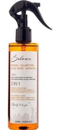 Soho N.y.c. 2 In 1 Islak Görünümlü Argan Yağlı Saç Spreyi 245 ml
