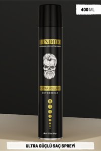 Bandido Black Islak Görünümlü Keratinli Ekstra Güçlü Saç Spreyi 400 ml