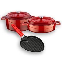 Lava Trendy 5 Parça Dökme Tencere ve Tava Seti