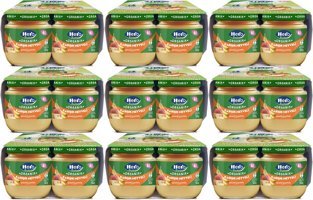 Hero Baby Karışık Laktozsuz Tahılsız Glutensiz Organik Meyveli Kavanoz Maması 36x120 gr