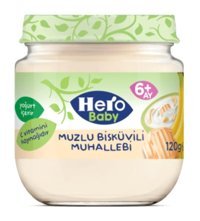 Hero Baby Tahılsız Organik Meyveli Probiyotikli Kaşık Maması 12x120 gr