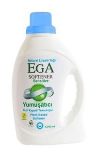 Ega Softener Sensitive Konsantre Lilyum 44 Yıkama Yumuşatıcı 4x1 lt