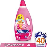 Yumoş Çiçek Bahçesi 40 Yıkama Yumuşatıcı 4 lt