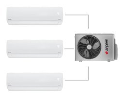Arçelik ZM30105 9+9+12 30000 Btu A++ Enerji Sınıfı R32 Inverter Multi Split Duvar Tipi Klima