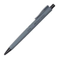 Faber-Castell Econ Urban Silgili Metal Metalik Gri 0.7 mm Uçlu Versatil Kalem