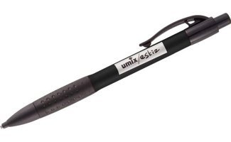 Umix Eskiz Silikon Metalik Siyah 0.7 mm Uçlu Versatil Kalem