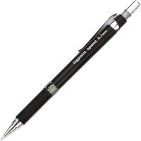 Bigpoint Speed Silgili Metal Metalik Siyah 0.7 mm Uçlu Versatil Kalem 12 Adet