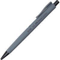 Faber-Castell Econ Urban Silgili Plastik Metalik Gri 0.5 mm Uçlu Versatil Kalem