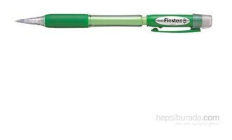 Pentel AX125-D Fiesta Silgili Plastik Metalik Yeşil 0.5 mm Uçlu Versatil Kalem