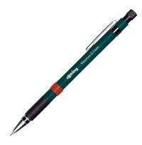 Rotring Visumax Silgili Krom Metalik Yeşil 0.7 mm Uçlu Versatil Kalem 12 Adet