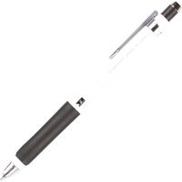 Bigpoint Plus Silgili Metal Metalik Beyaz 0.7 mm Uçlu Versatil Kalem 12 Adet