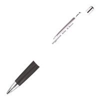 Bigpoint Trio Silgili Plastik Metalik Beyaz 0.5 mm Uçlu Versatil Kalem 12 Adet