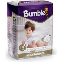 Bumble 4 Numara Cırtlı Bebek Bezi 84'lü