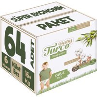 Baby Turco 6 Numara Külot Bebek Bezi 64'lü