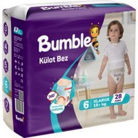 Bumble 6 Numara Külot Bebek Bezi 28'li