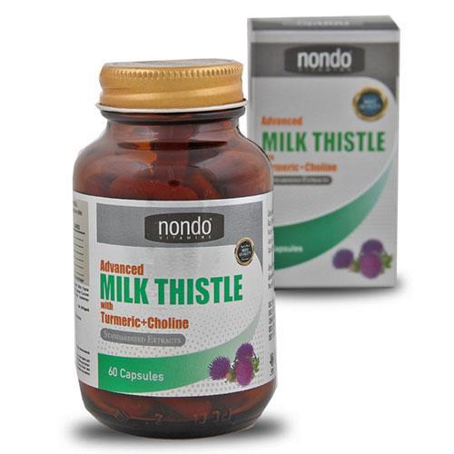 Nondo Vitamins Advanced Milk Thistle Vitamin 60 Kapsül