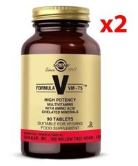 Solgar Formula VM-75 Vitamin 2x90 Tablet